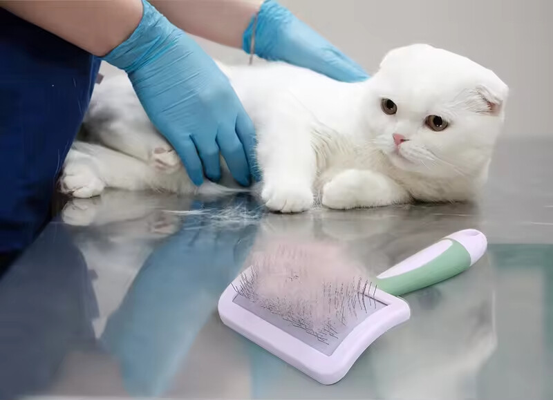 Hail Removal Pet Brush