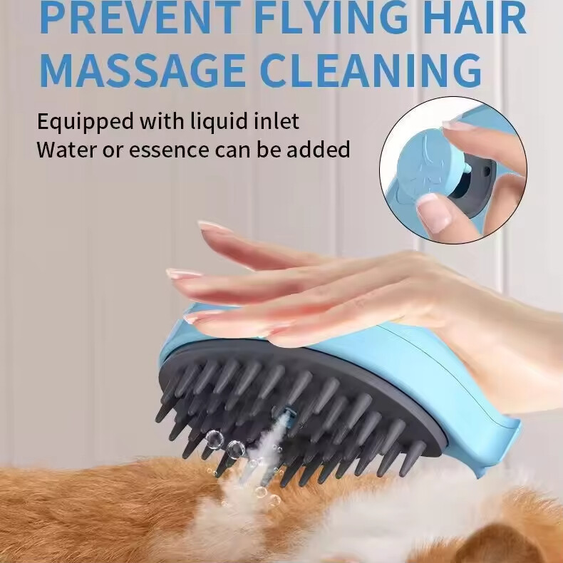 Claw Design Dog Cat Steam Brush