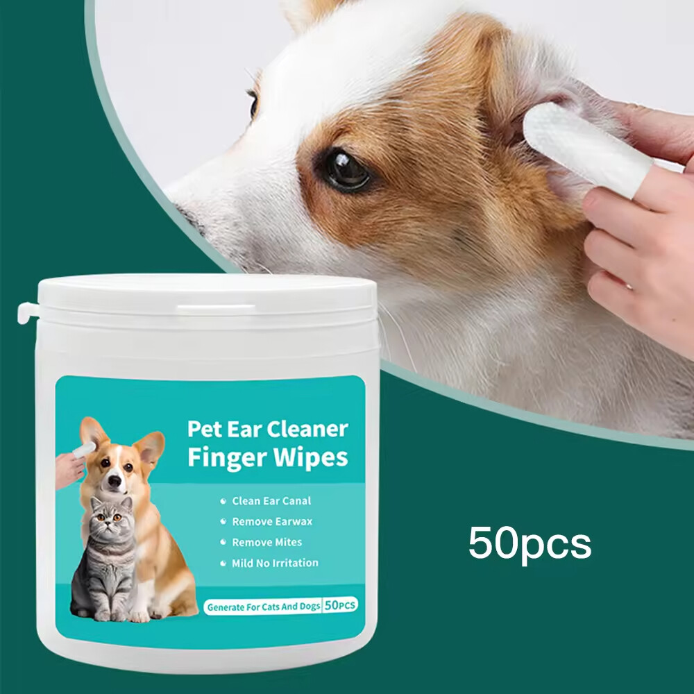 Finger Wipe Pet Ear Cleaner