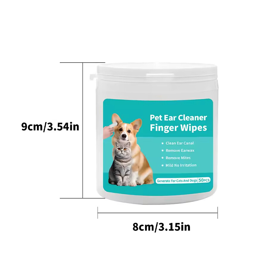 Finger Wipe Pet Ear Cleaner