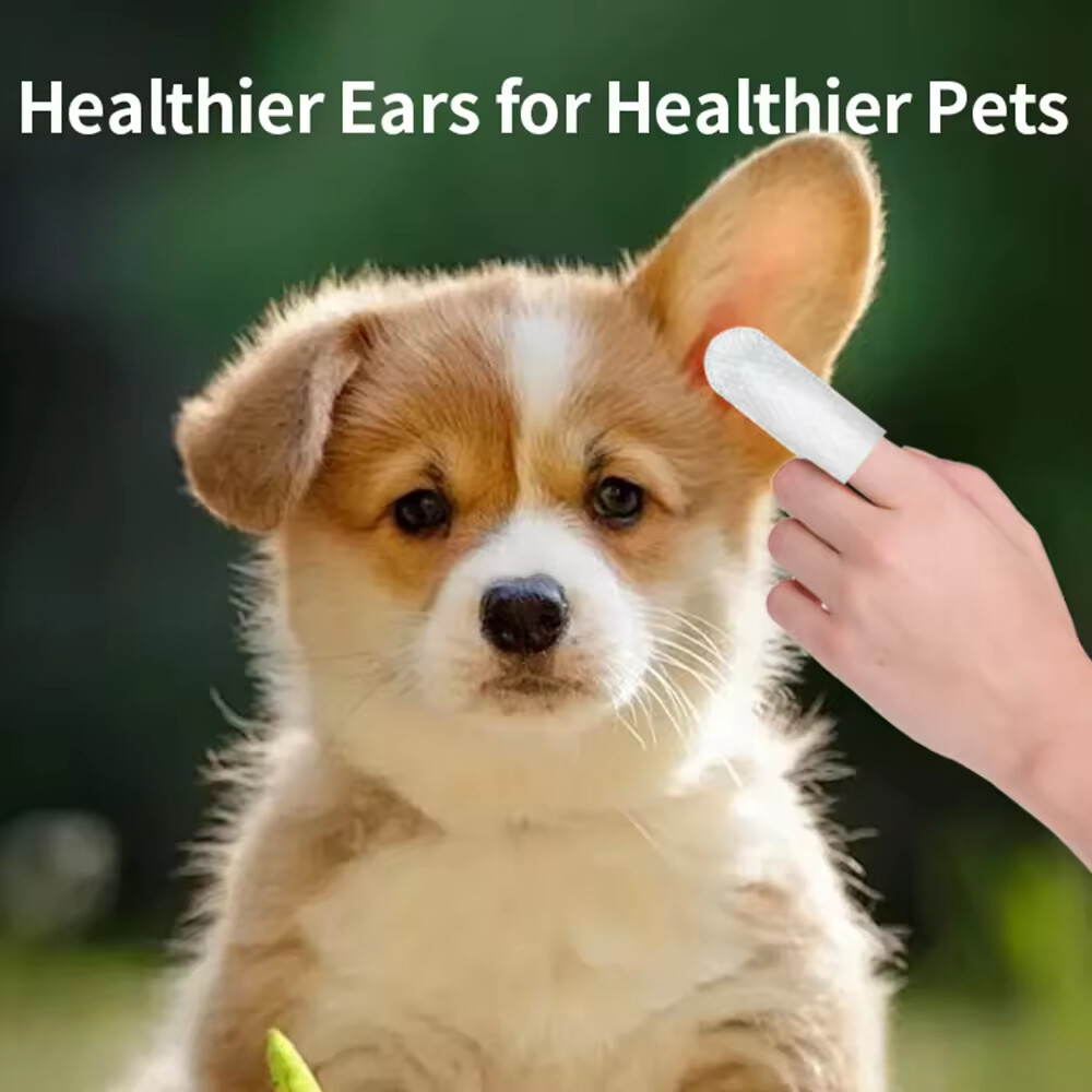 Finger Wipe Pet Ear Cleaner