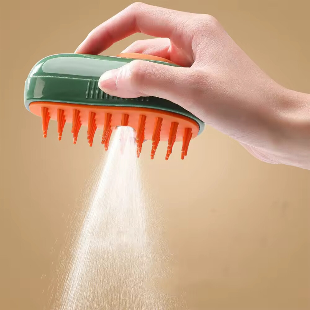 Avocado Design Dog Cat Brush with Spray