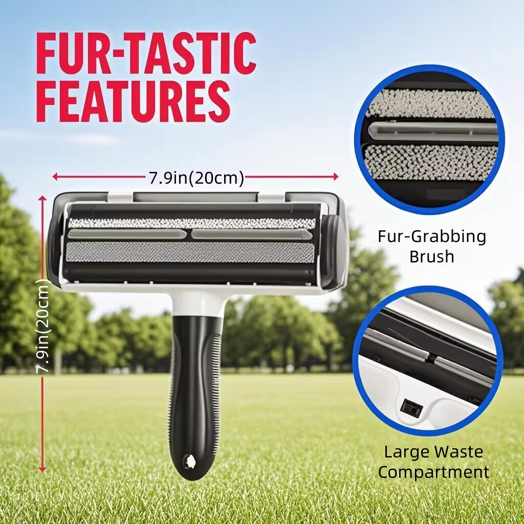 Self-Cleaning for Pet Hair Remover