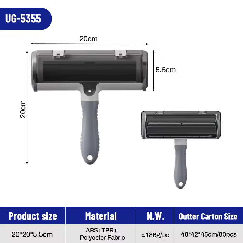 Self-Cleaning for Pet Hair Remover