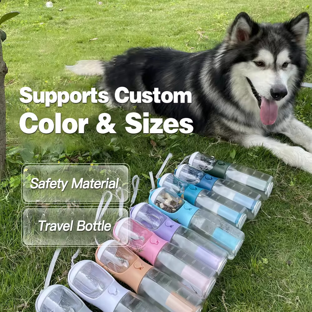 3 in 1 Portable Food Storage Dog Water Bottle