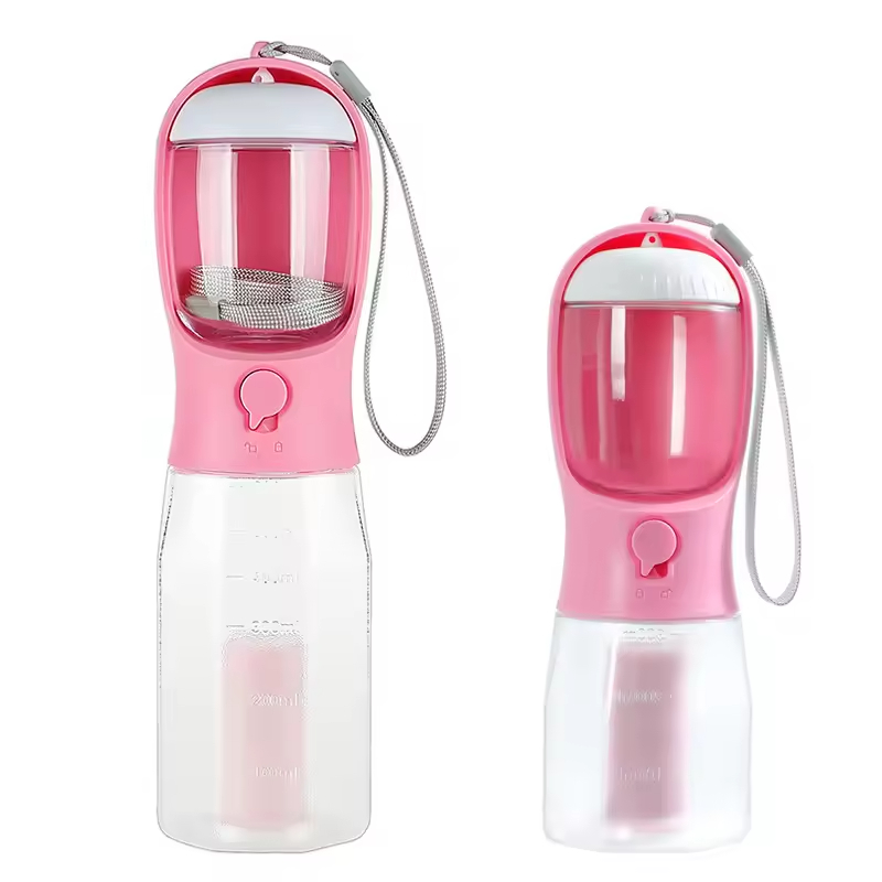 3 in 1 Portable Food Storage Dog Water Bottle