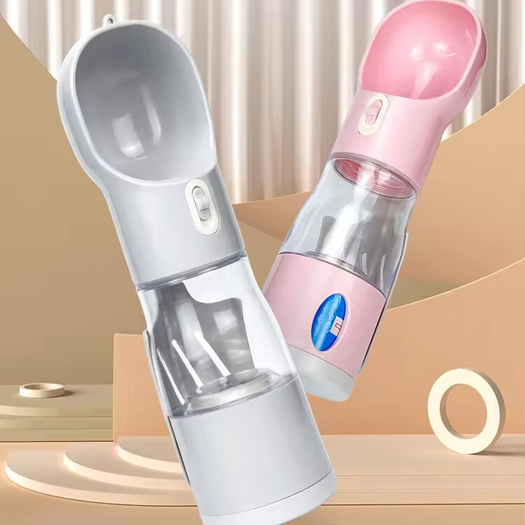 4 in 1 Portable Dog Water Bottle