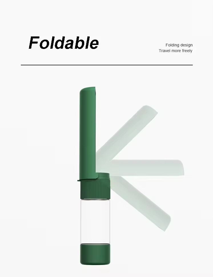 Foldable Dog Water Food Bottle