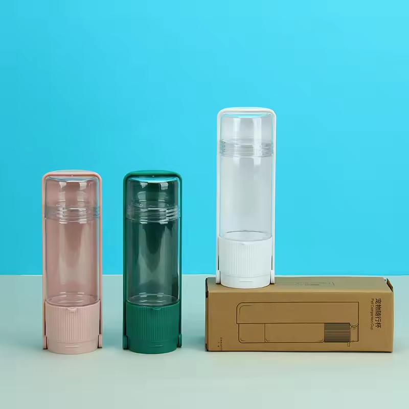 Foldable Dog Water Food Bottle