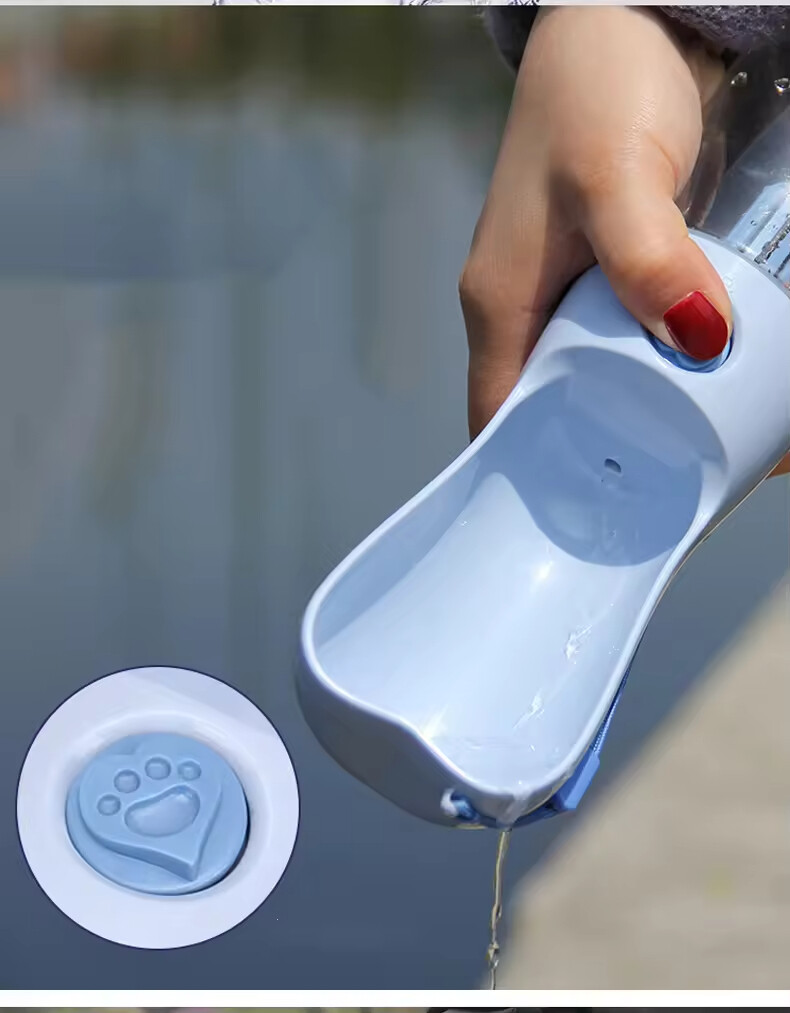 Dog Water Bottle Bone Shape