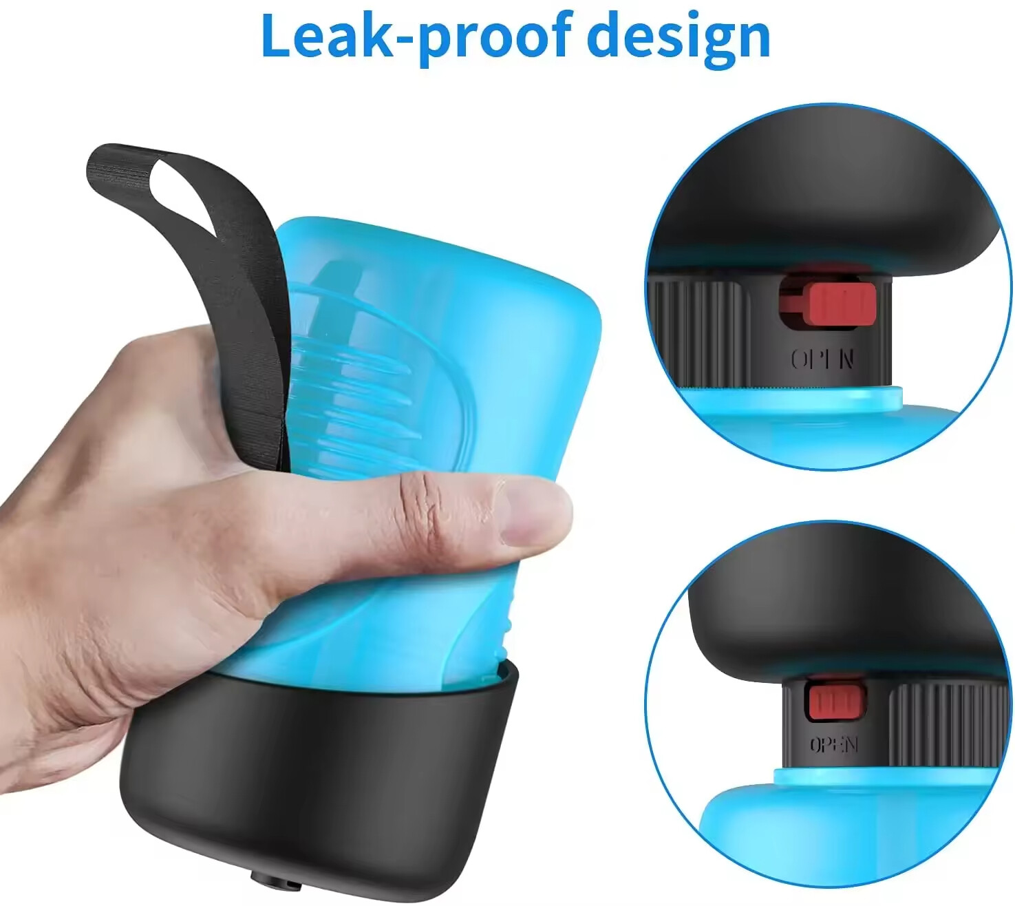 Portable Pet Water Dispenser Bowl