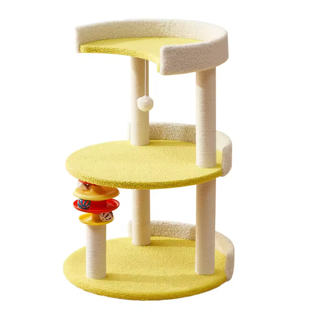 Cat Climbing Tree With Ball Toy