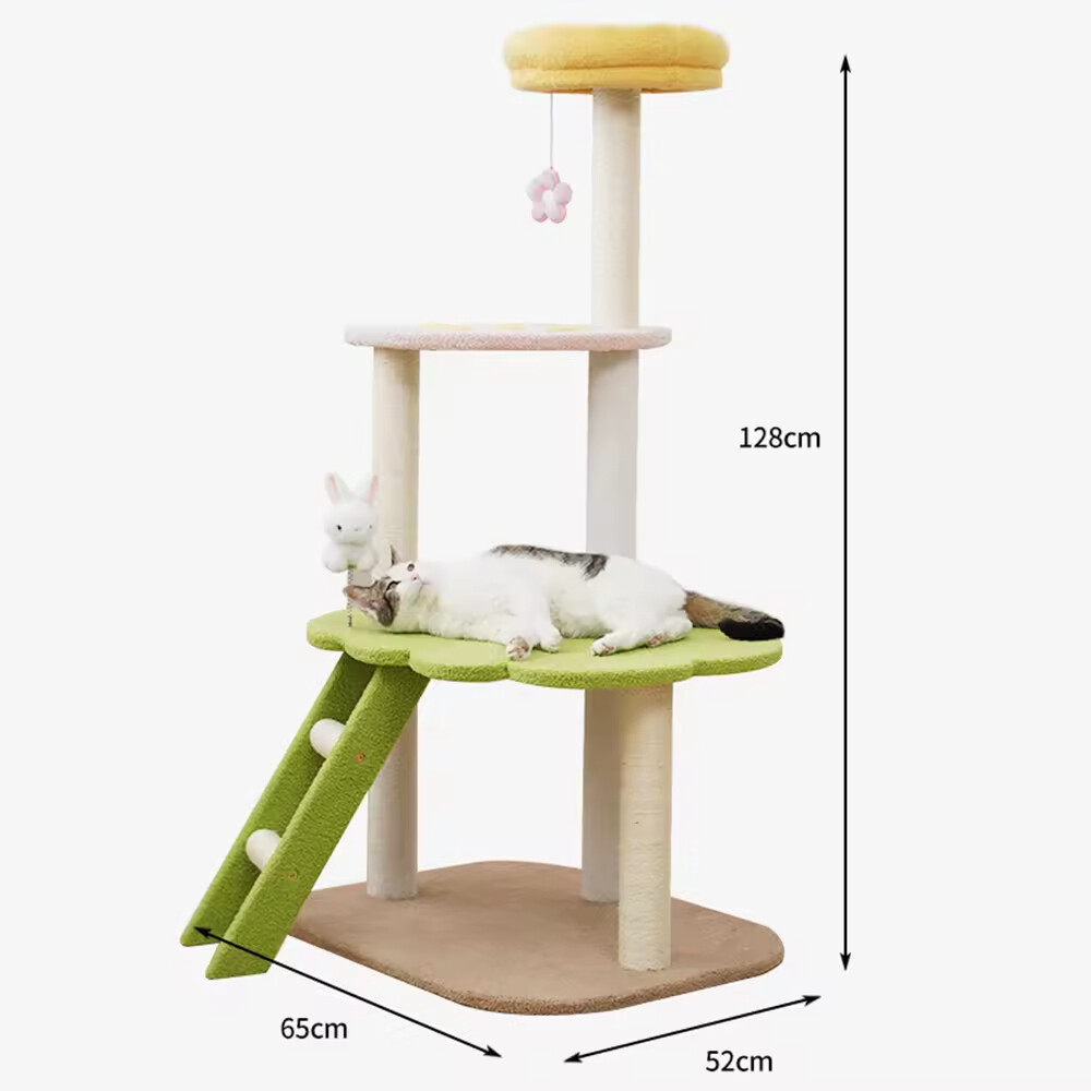 Climbing Flower Cat Tree House