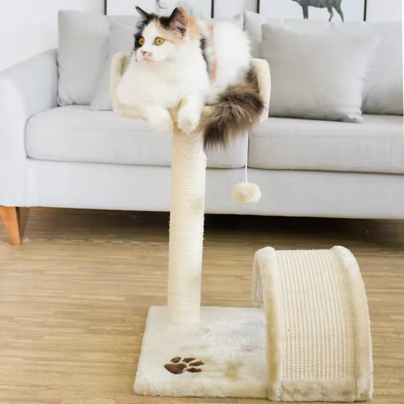 Beige Sisal Small Cat Scratcher