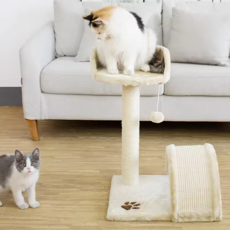 Beige Sisal Small Cat Scratcher