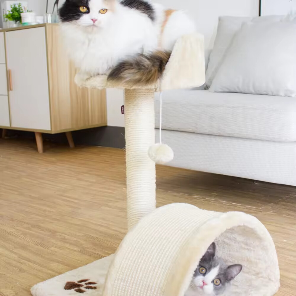 Beige Sisal Small Cat Scratcher