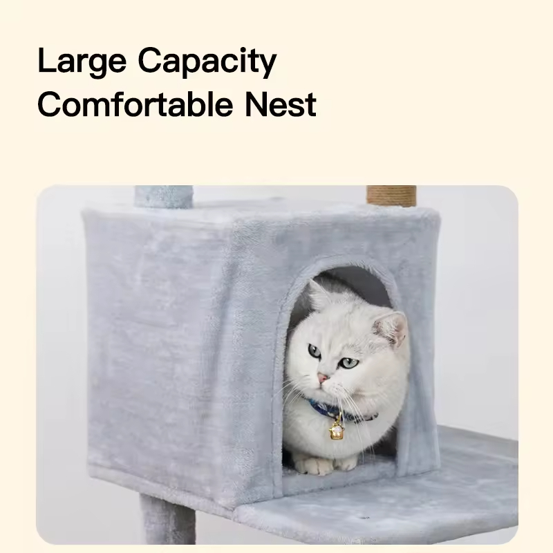 Short Plush House Cat Scratcher