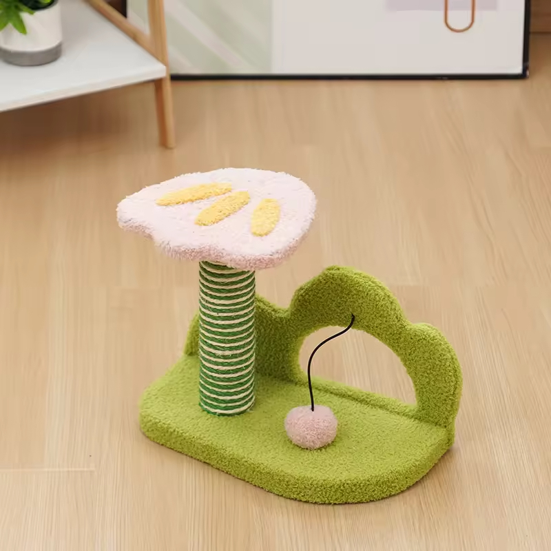 Multifunction Cat Scratcher Tree