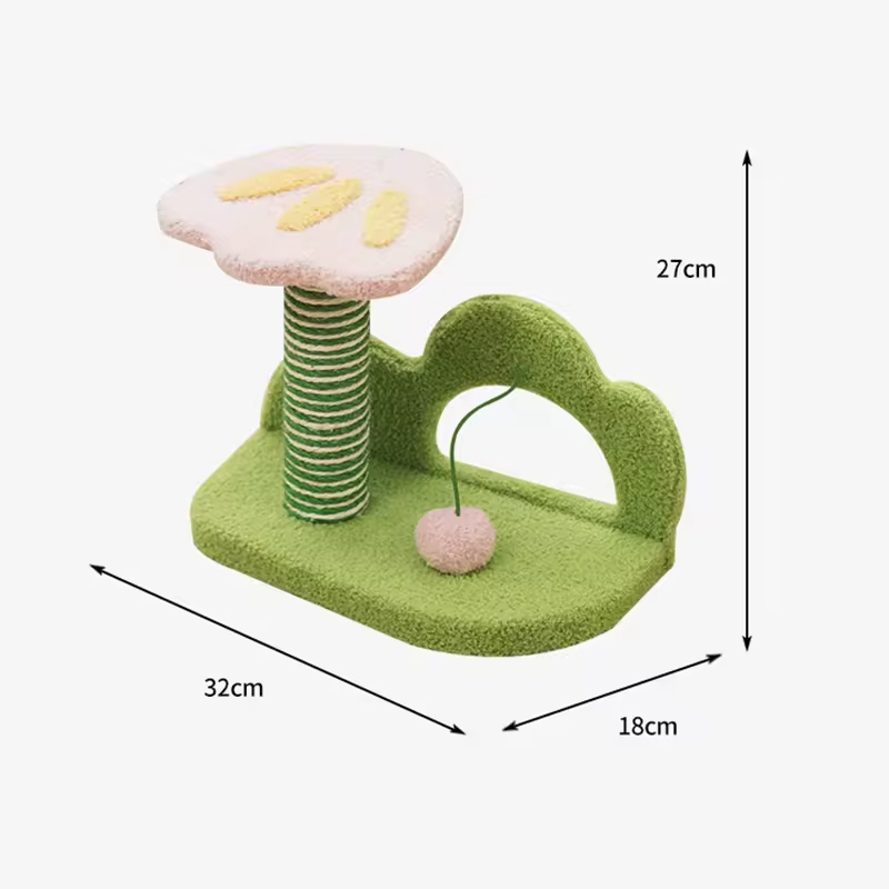 Multifunction Cat Scratcher Tree