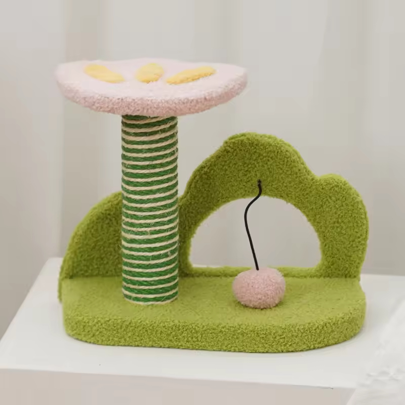 Multifunction Cat Scratcher Tree