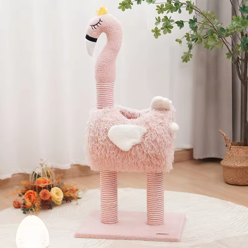 Flamingo Design Cat Scratcher
