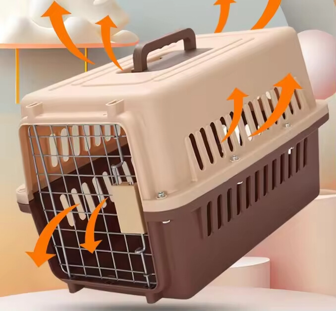 Breathable Pet Carrier Cage