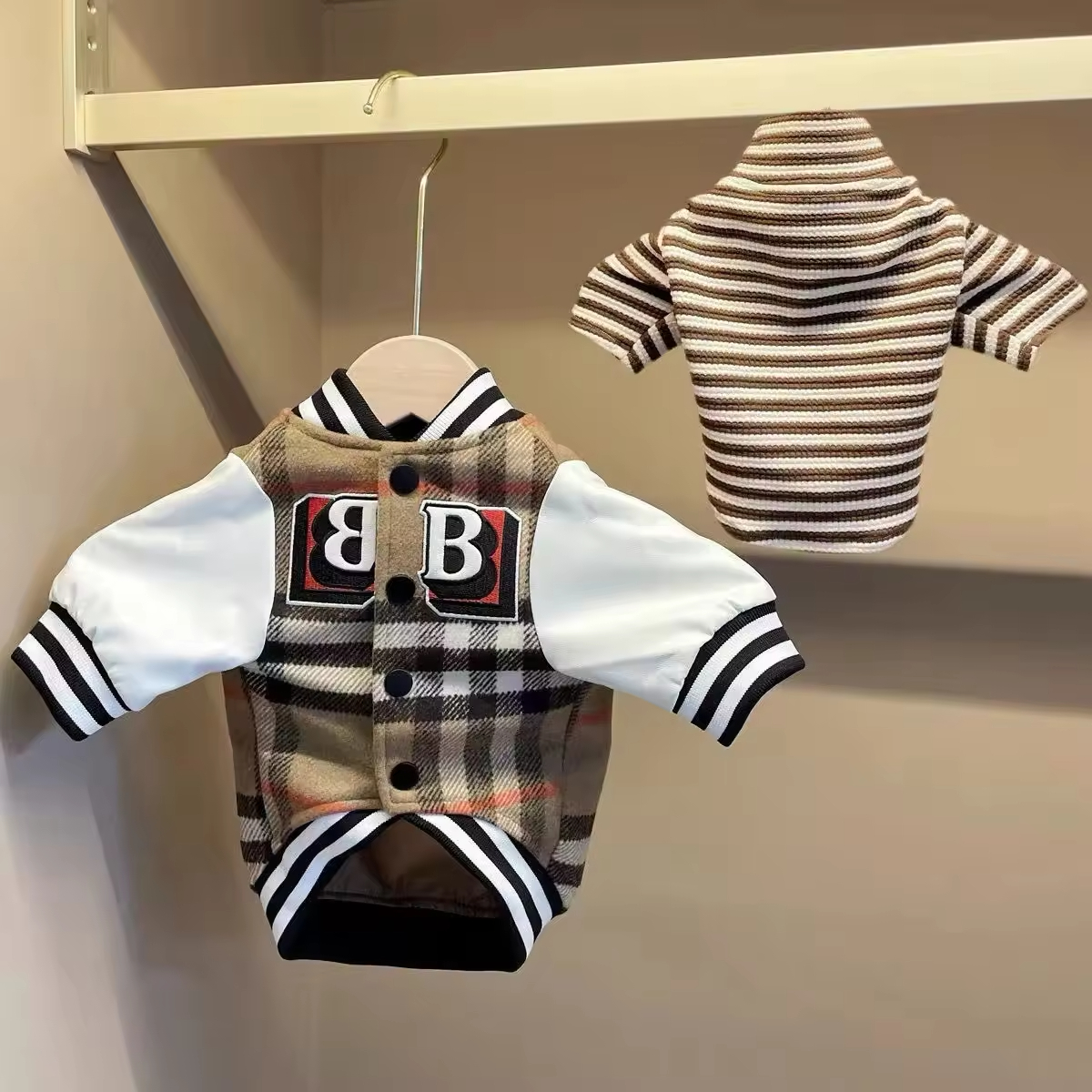 Baseball Jersey Jacket For Pet