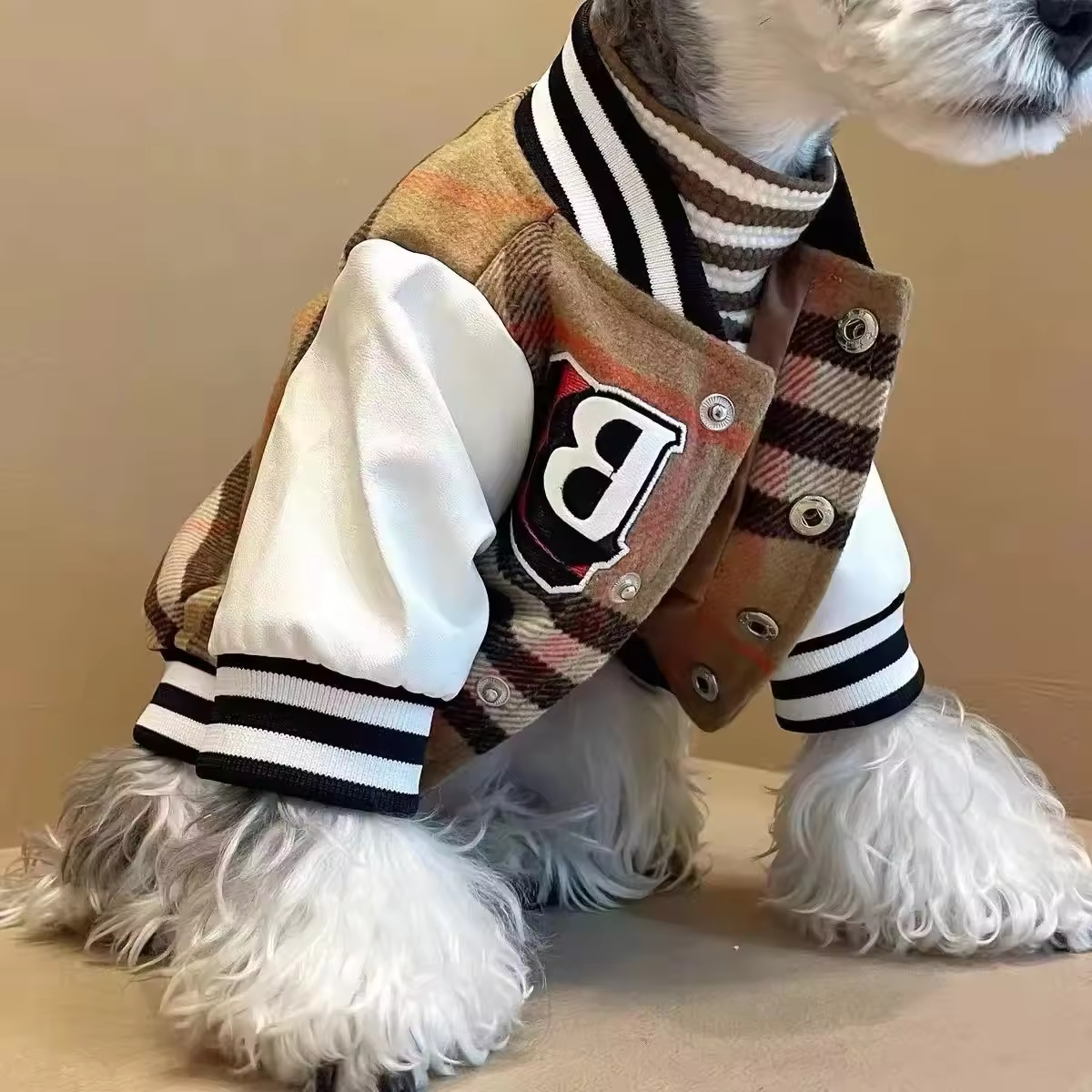 Baseball Jersey Jacket For Pet