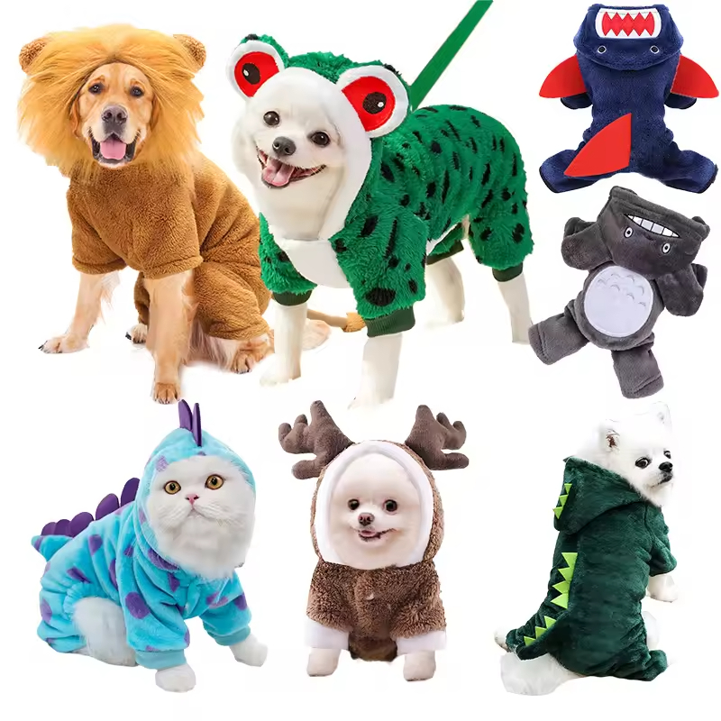 Cotton-Padded Pet Clothes