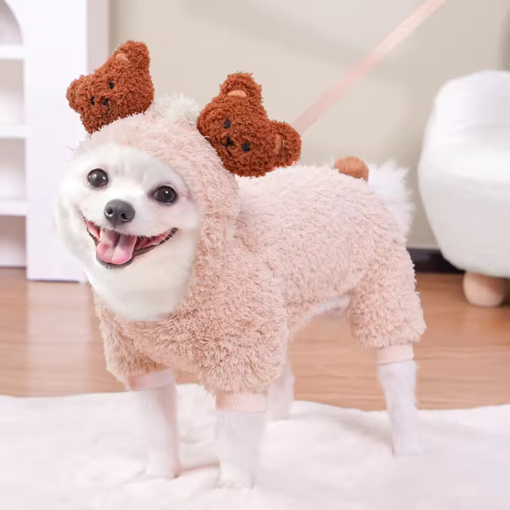 Cotton-Padded Pet Clothes