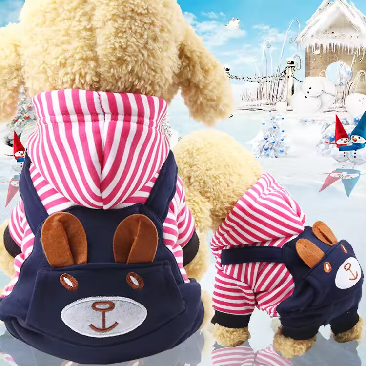 Cotton-Padded Pet Clothes