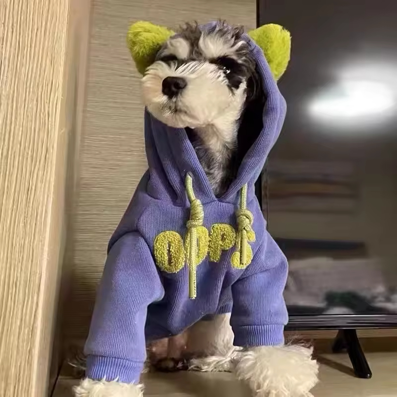 Trendy Sweatshirt Pets Dog Cute Coat