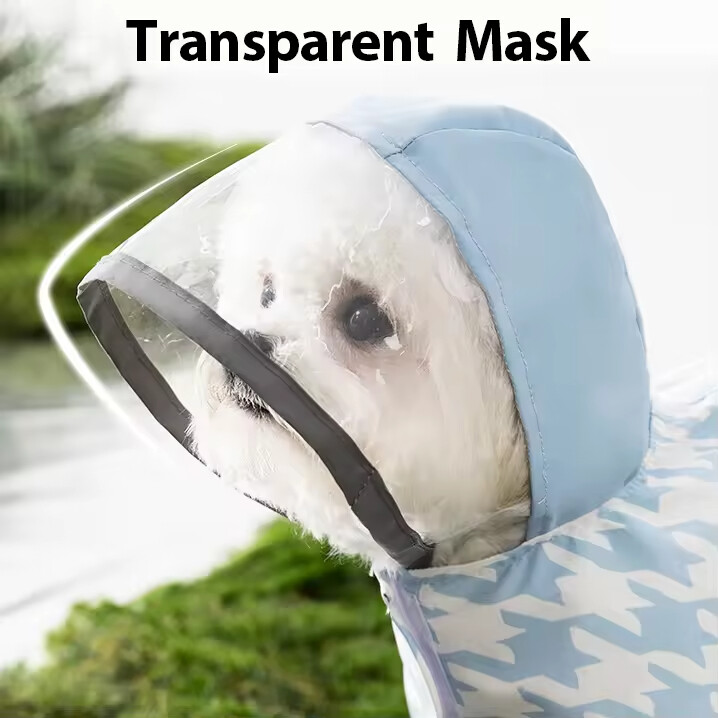 Reflective Outdoor Dog Raincoat