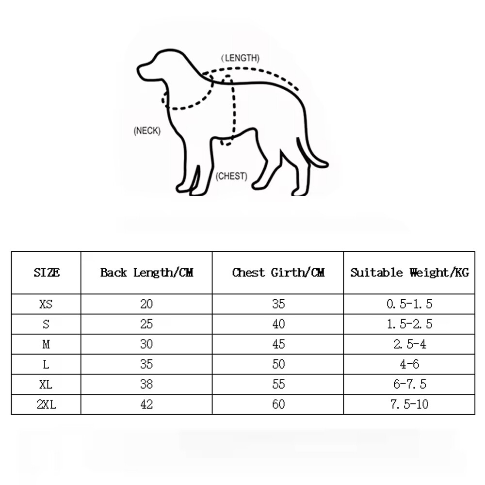 Hooded Reflective Four-legged Dog Raincoat