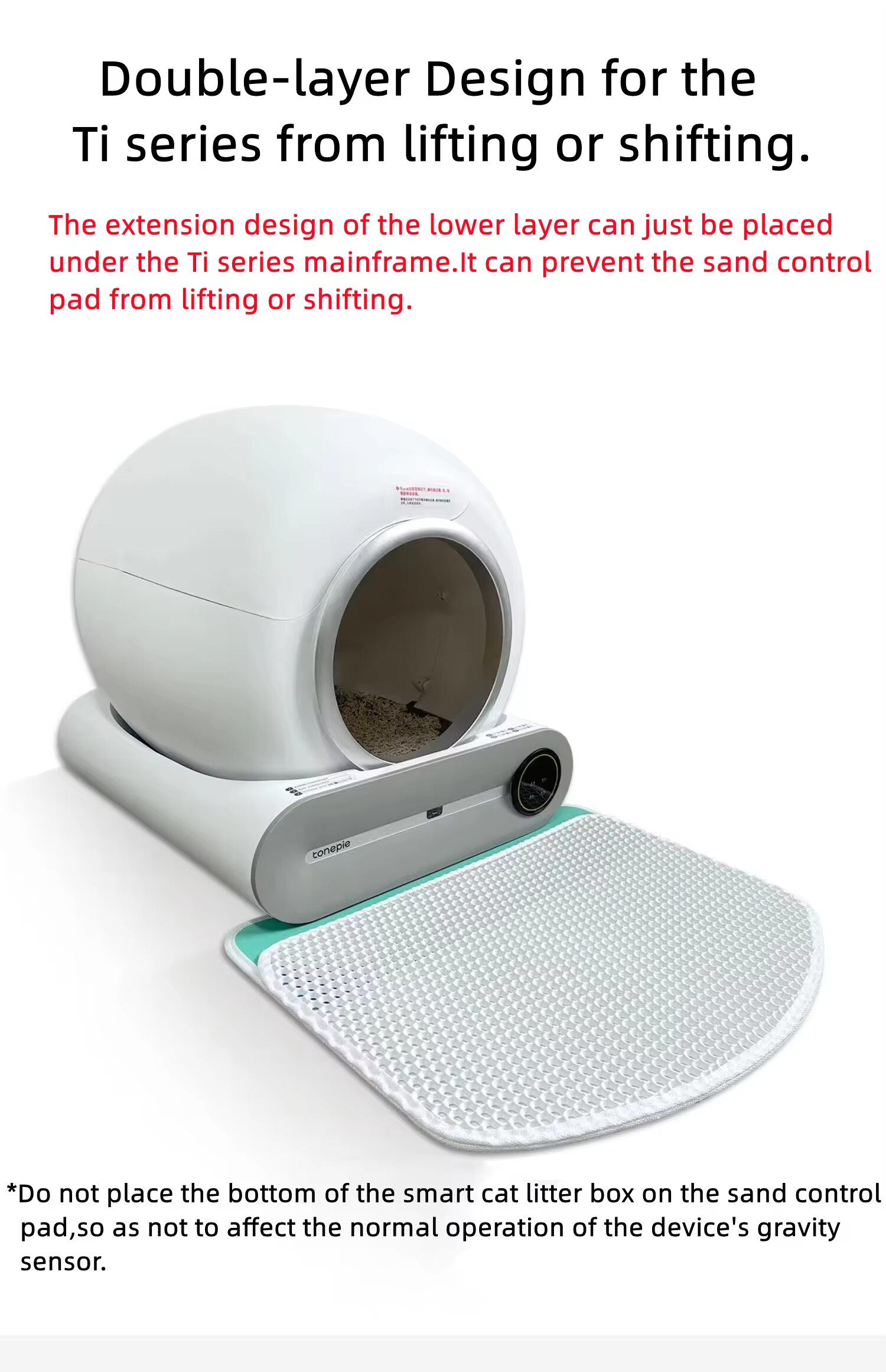 APP Control Intelligent Smart Self Cleaning Litter Box