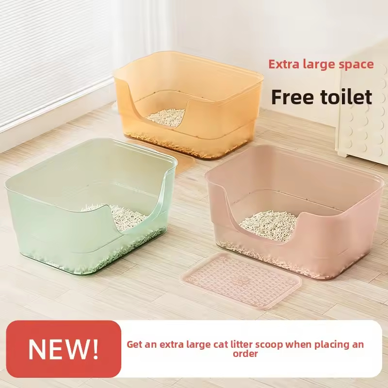 Jelly PP Material Cat Toilet 