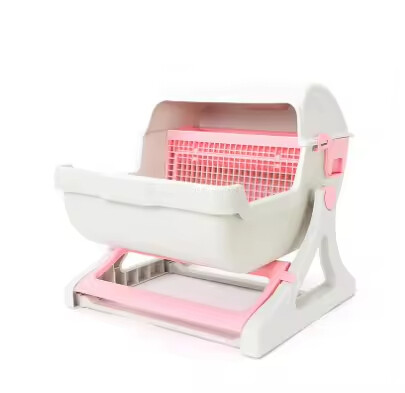 PP Semi-Enclosed Litter Box