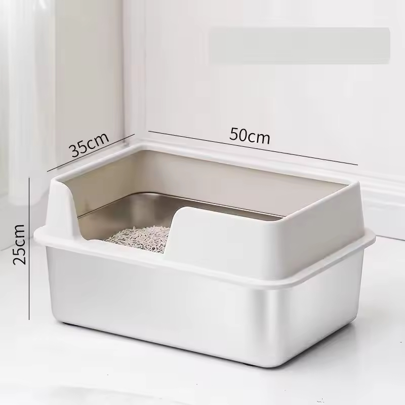 Stainless Steel Cat Litter Box