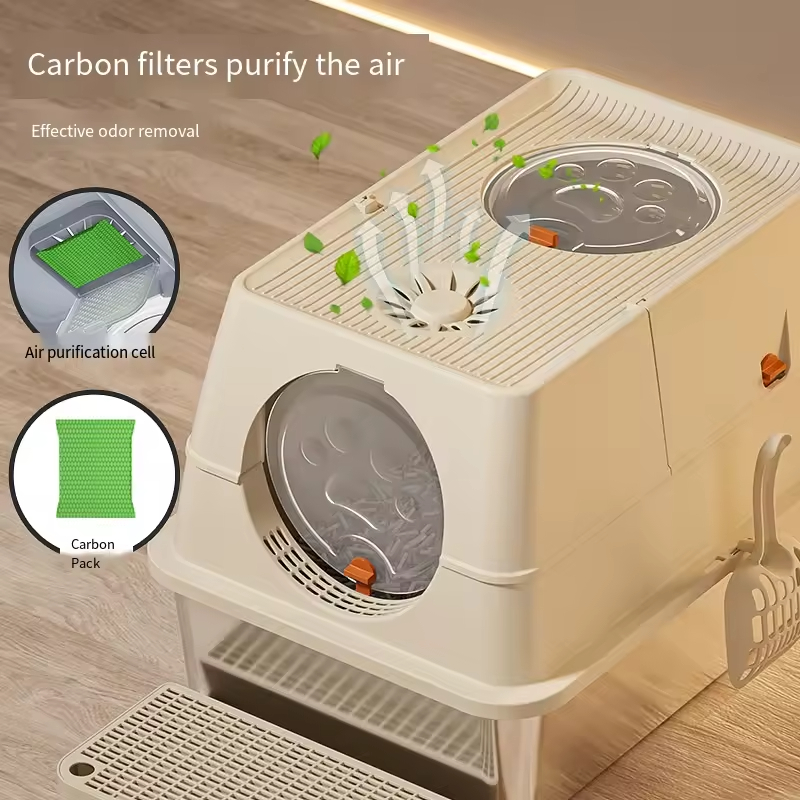 Stainless Steel Cat Litter Box