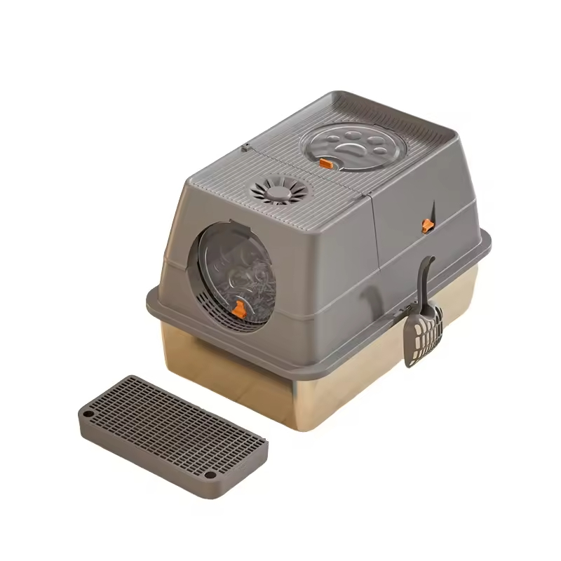 Stainless Steel Cat Litter Box