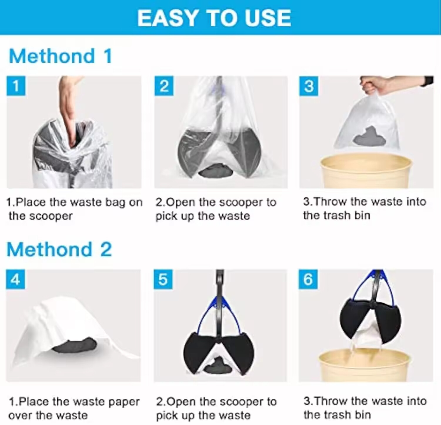 Pet Poop Picker Scooper