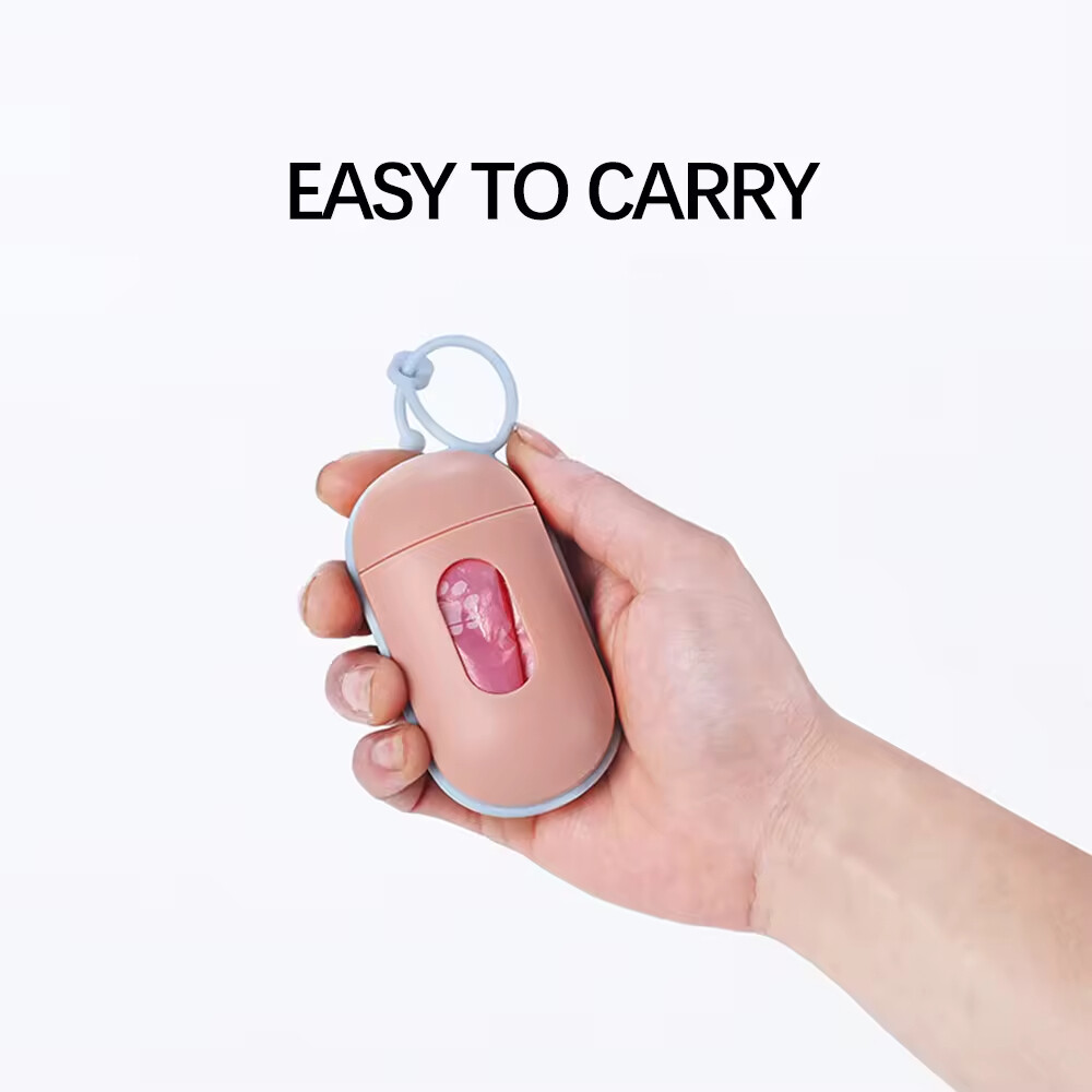 Plastic Portable Pet Dog Poop Bag Holder
