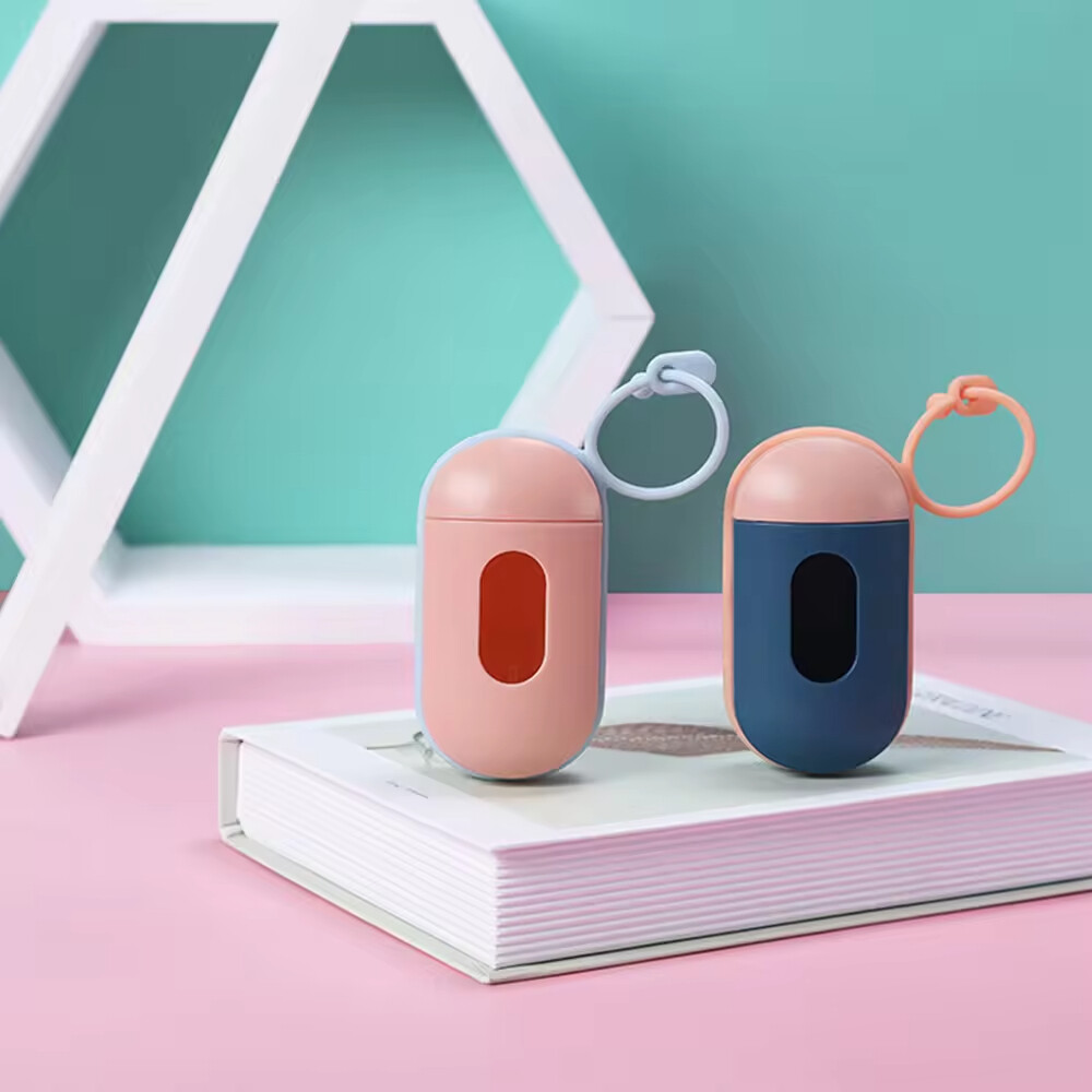 Plastic Portable Pet Dog Poop Bag Holder