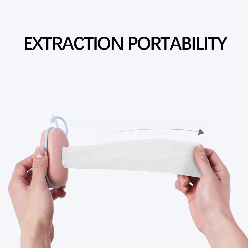 Plastic Portable Pet Dog Poop Bag Holder