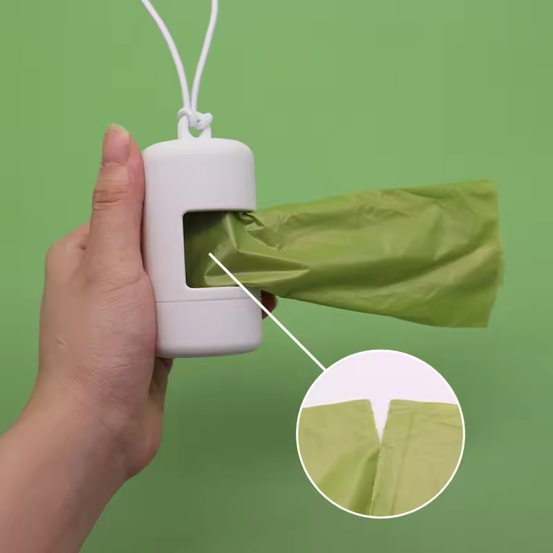 Portable Biodegradable Dog Poop Bag With Dispenser