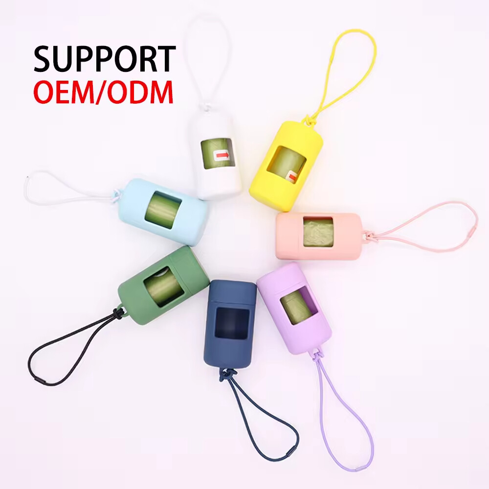 Portable Biodegradable Dog Poop Bag With Dispenser