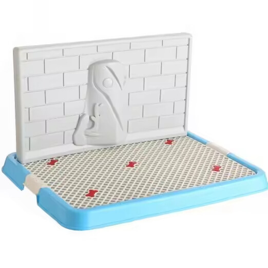 Dog Toilet with Wall Puppy Training Tray 