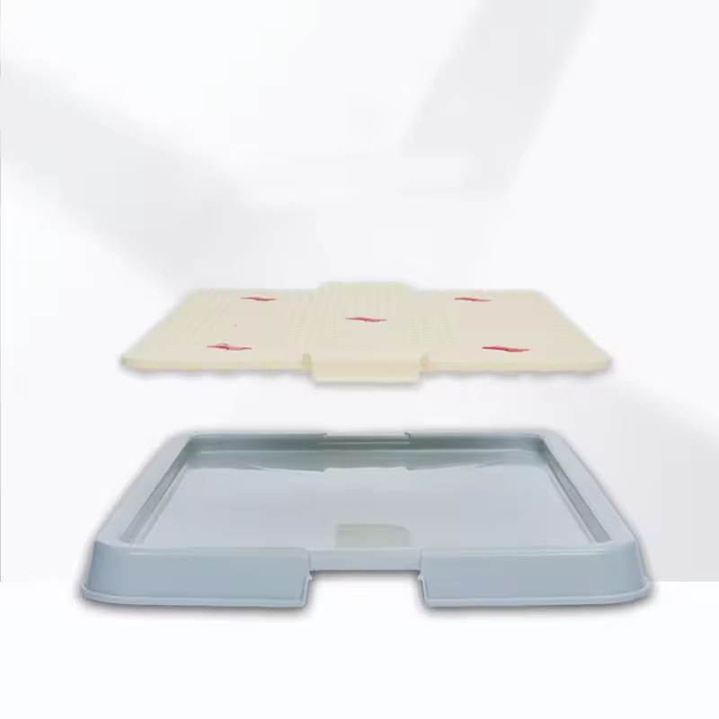 Dog Toilet with Wall Puppy Training Tray 