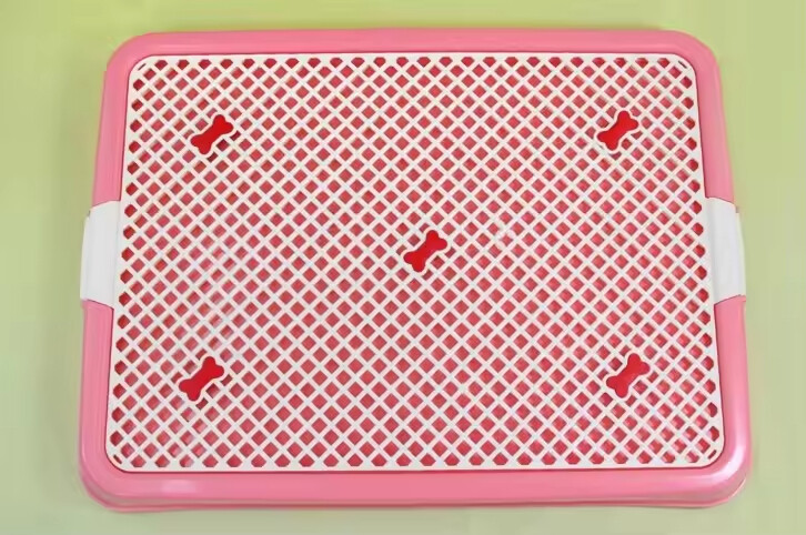 Dog Toilet with Wall Puppy Training Tray 