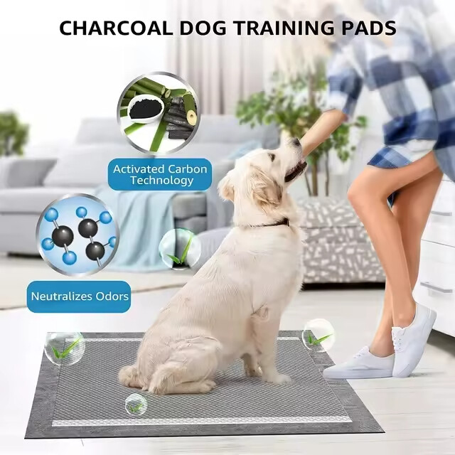 Bamboo Carbon 5 Layer Leak-proof Pets Training Pad